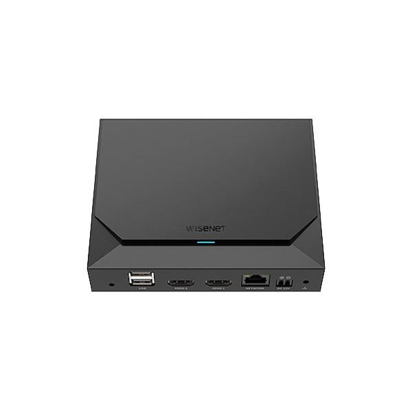 Samsung Hanwha Wisenet Decoder, 64ch, 60fps at 8MP, HDMI, PoE, 12VDC, CT-SPD-152