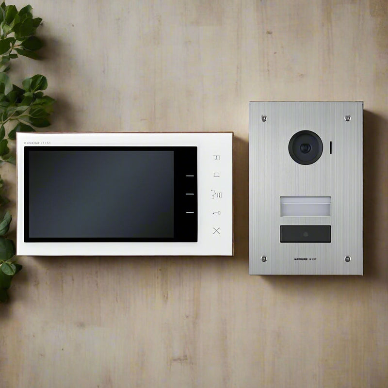 Aiphone Intercom Kit Flush Mounted Door, JVS-1F