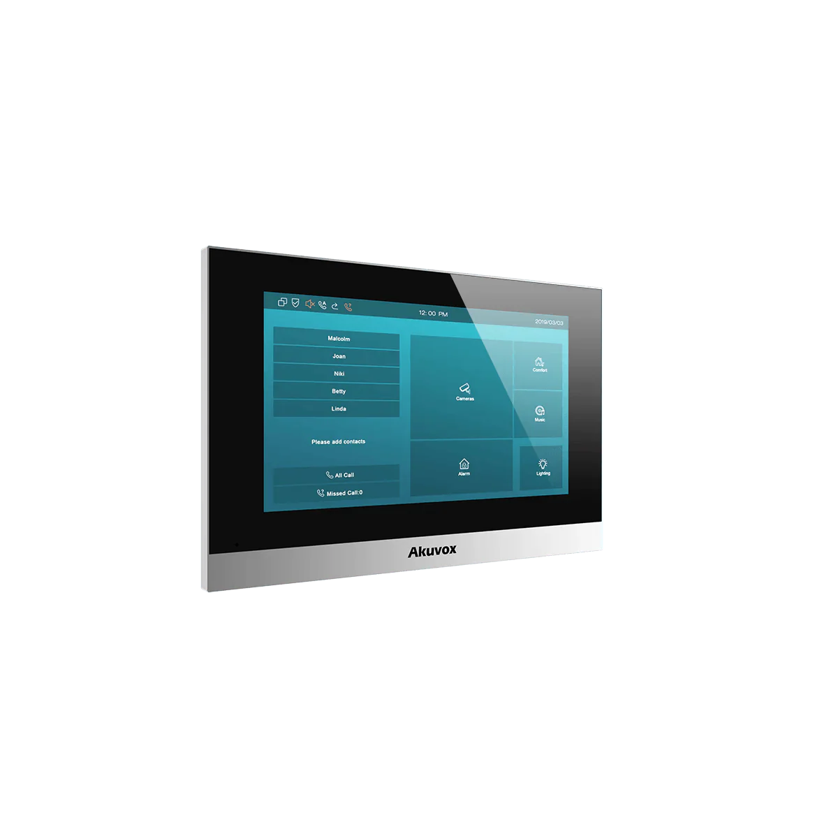 Akuvox Intercom Monitor 7 Inch 2-Wire, C313W-2