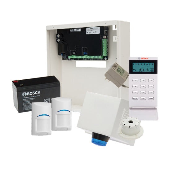 Bosch Solution 2000 Alarm System with 2 x Gen 2 PIR Detectors+ Icon Codepad