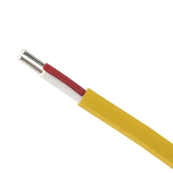 Cable Poly Yellow 0.9mm Solid Core for Intercoms 100m