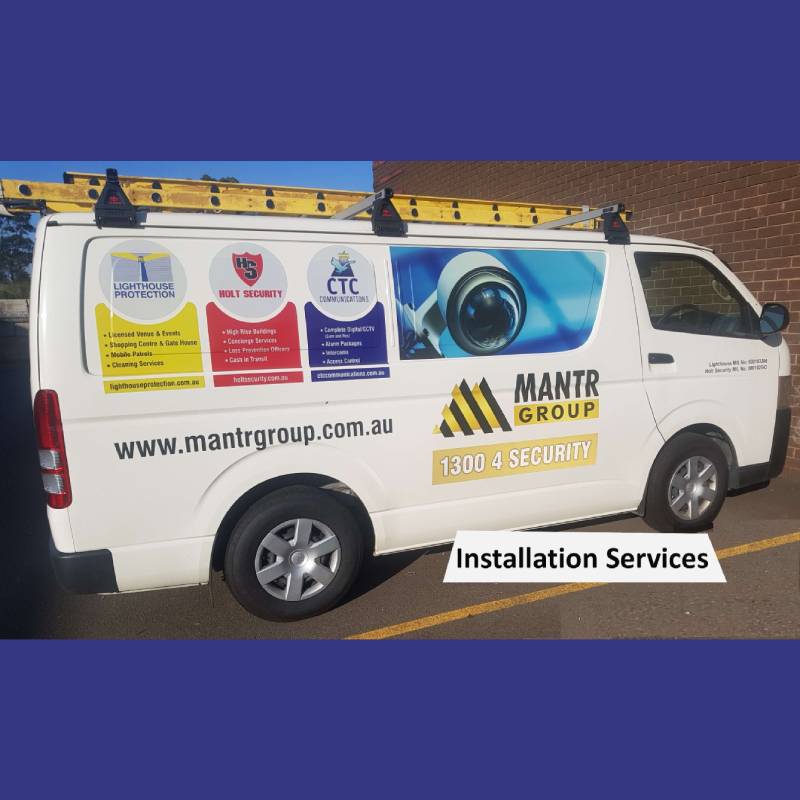 CTC Security Installation Van