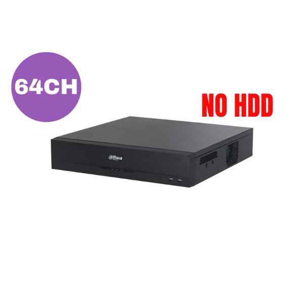 Dahua 64ch Wizsense AI NVR without HDD, DHI-NVR5864-AI/ANZ