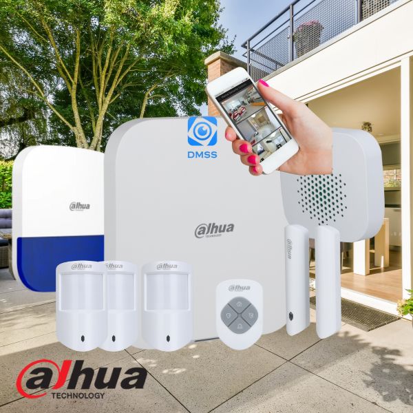 Dahua Wireless Alarm System-Sirens-Standard Kit