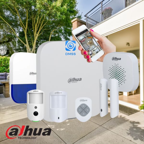 Dahua Wireless Alarm System Deluxe Kit-CTC Security