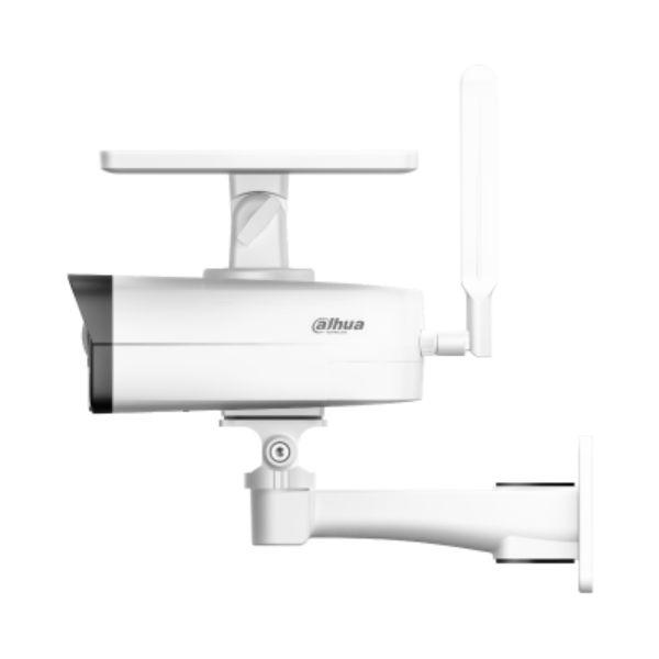 Dahua Wireless 4MP IR Fixed- Focal Bullet 4G Solar Camera, DH-IPC-HFW2431DG-4G-SP-EAU-B - CTC Communications
