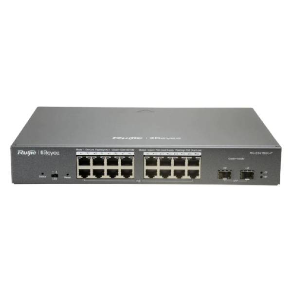 Ruijie Reyee 18 Port PoE+ Switch, RG-ES218GC-P