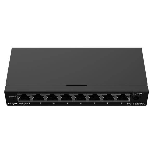 Ruijie Reyee 8 Port Switch, RG-ES208GC- CTC Security