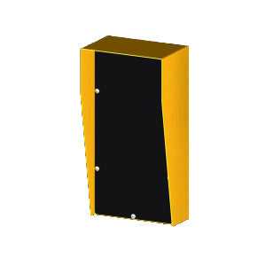 Intercom Bollard Raincover Yellow, SERH3618Y