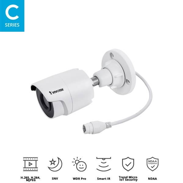 Vivotek Bullet Security Camera 5MP, IB9380-H