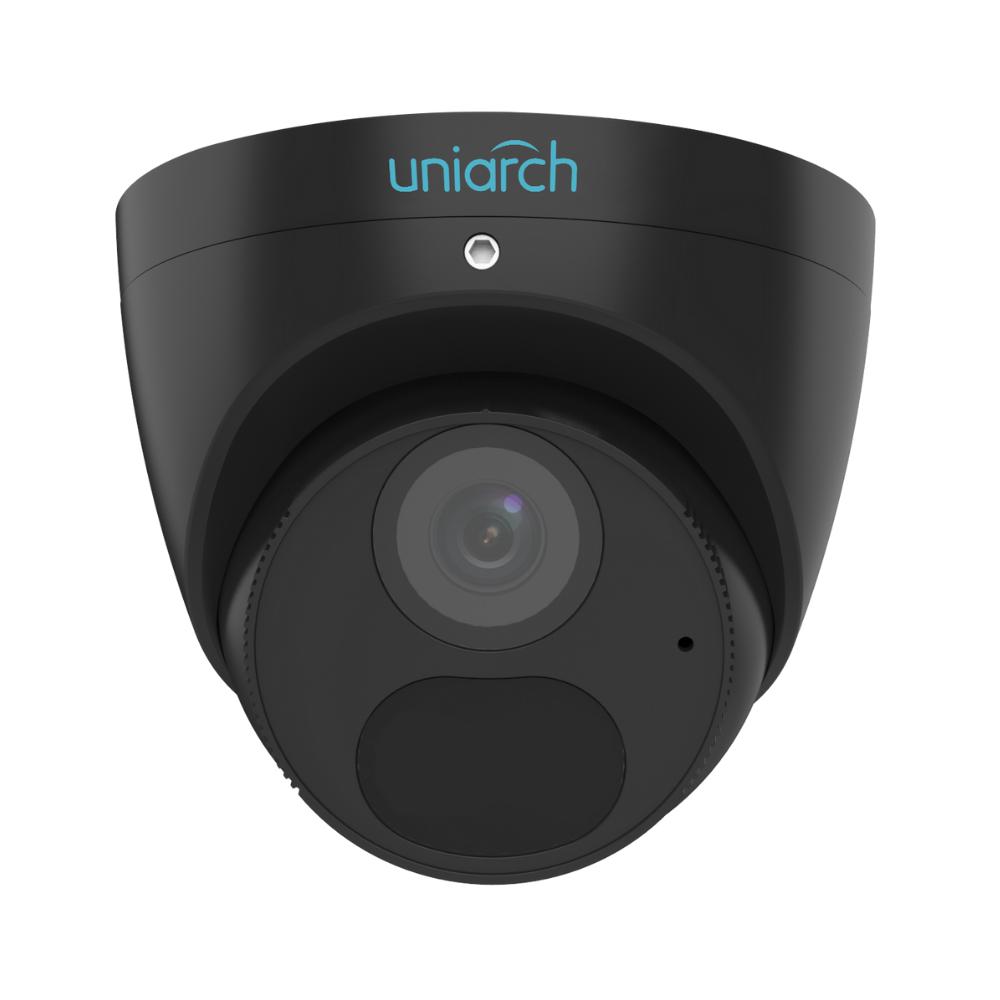 Uniarch 8MP Starlight Fixed Turret Network Camera, IPC-T1E8-AF28K-B-Surveillance Camera-Uniarch-CTC Security