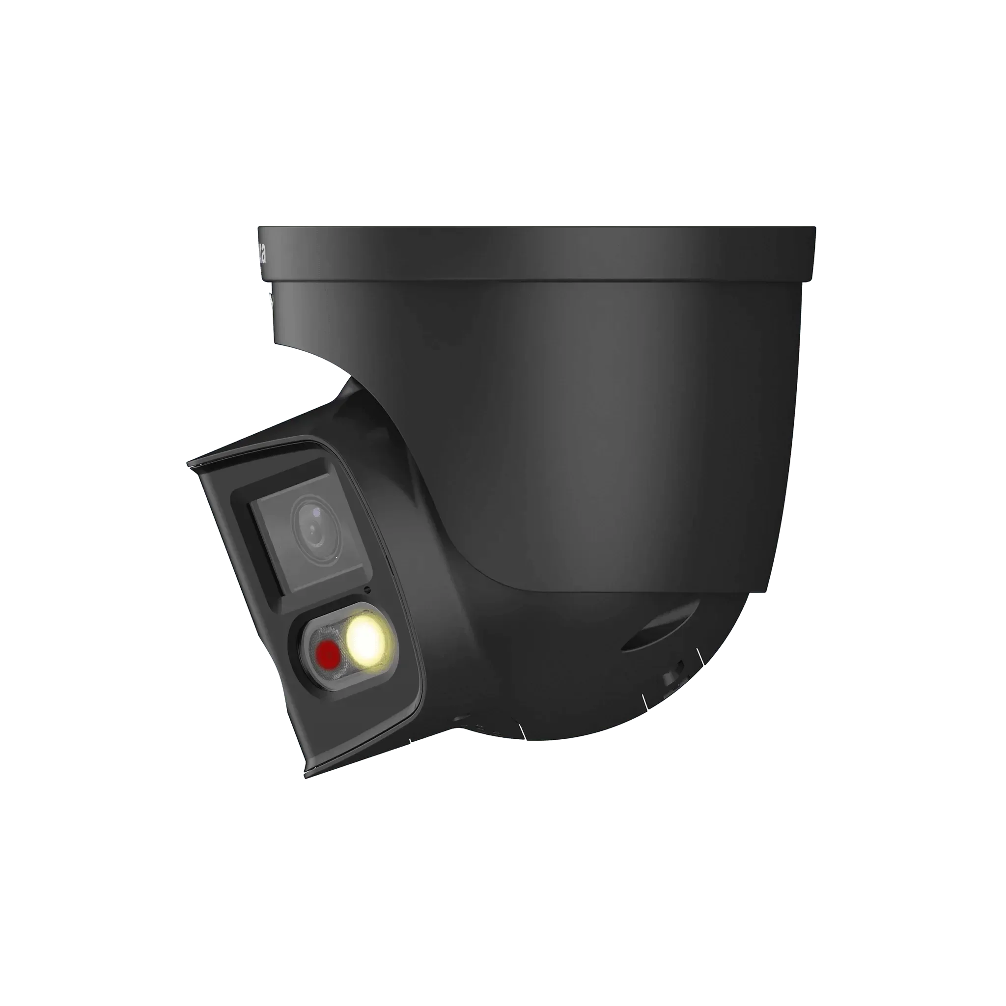 Dahua 2x4MP TIOC 2.0 Active Deterrence Turret Fixed Camera Black, DH-IPC-PDW3849-A180-AS-PV-ANZ-BLK - CTC Communications