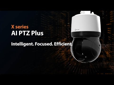 Video AI PTZ Plus Surveillance Cameras | Intelligent. Focused. Efficient