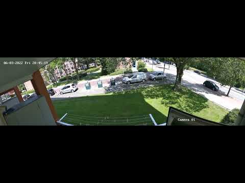 Hikvision 8MP ColorVu Turret 4mm Dual Head Strobe + Speaker network Camera, DS-2CD2387G2P-LSU/SL Media 4 of 5