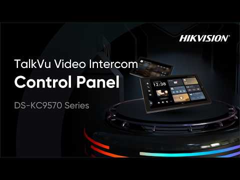 DS KC9570 Series Control Panel_TalkVu Video Intercom