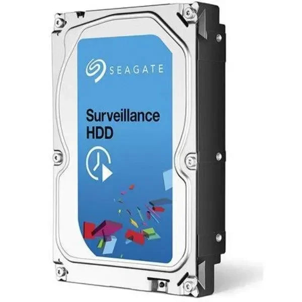 Seagate Surveillance HDD hard drive on a white background