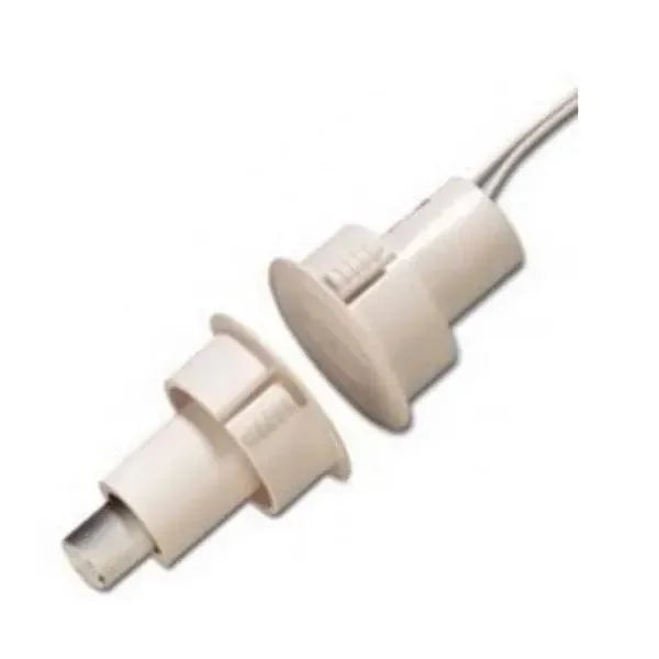 Sentrol 1078CW-N Steel Door Recessed Reed Switch, 3/4" Diameter,  SPDT, 3/4" Gap Size , Closed Loop