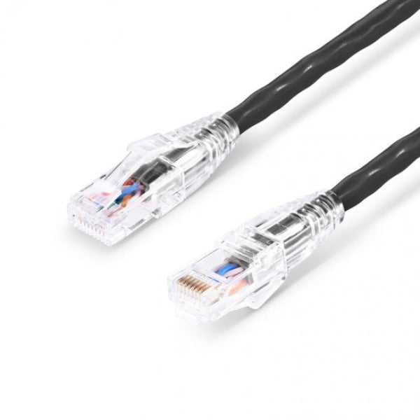 Cat6a Black with RJ45 connectors