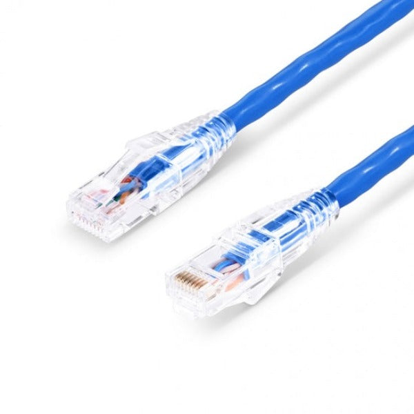 Cat6a Blue with RJ45 connectors