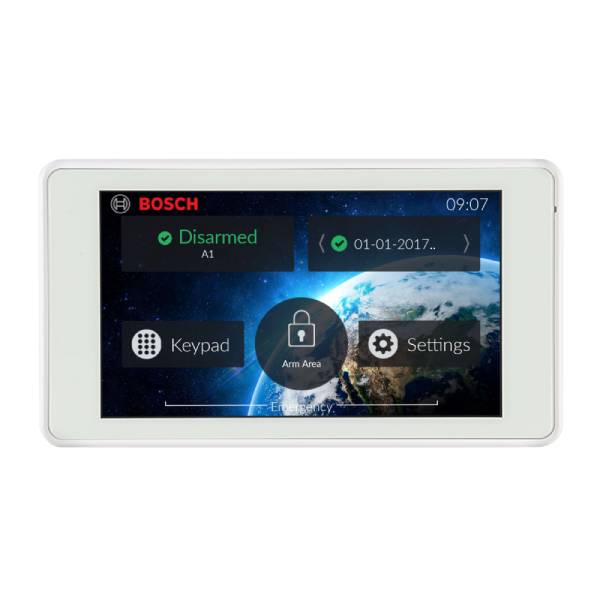 Bosch Solution 3000 Alarm System with 3 x Gen 2 Quad Detectors+ 5" Touch Screen Code pad+IP Module-Alarm System-CTC Security