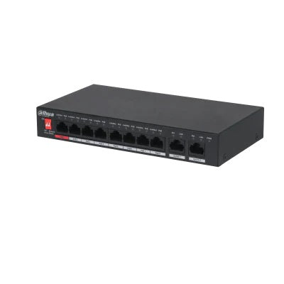 Dahua 10-Port Hi PoE Switch, DH-PFS3010-8ET-96-V2-Dahua-CTC Security