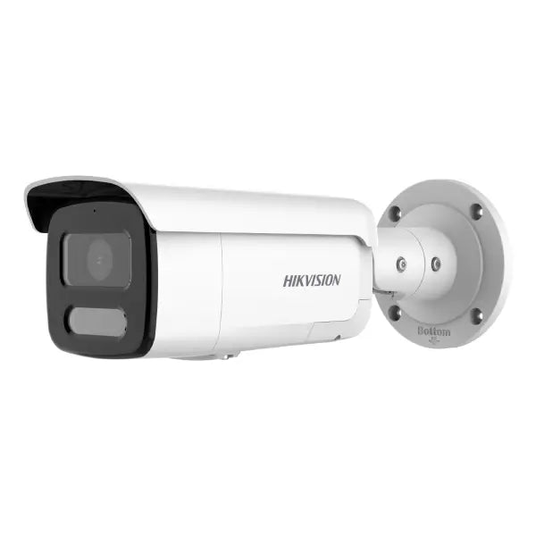 Hikvision IP Bullet Camera 4MP Strobe Light and Audible Warning, DS-2CD2T47G2-LSU/SL