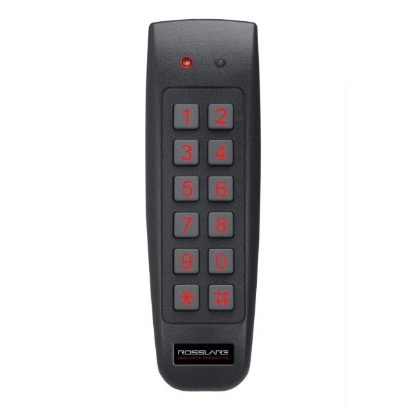 Rosslare Keypad Convertible Slimline BKLIT with Resist, AYC-G54