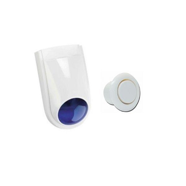 Bosch Solution 3000 Alarm System with 2 x Wireless detectors+ Icon Code pad + Deluxe Remote Kit+IP Module-Alarm System-CTC Security