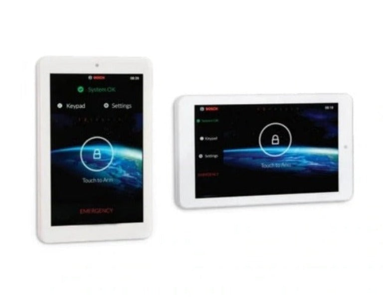 Bosch Touch Screen 7" Code Pad in Horizontal and Vertical mount position