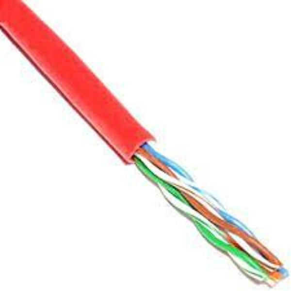 Cable Category 6 Pull Box Red 305 metres-Cable-CTC Security