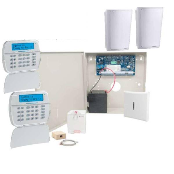 DSC Neo Wireless Home Alarm System, 2 Detectors, 2 Keypad kit-Alarm System-CTC Security