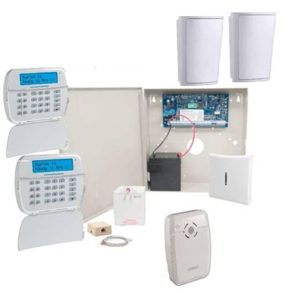 DSC Neo Wireless Home Alarm System, Premium Kit , 2 Keypads-Alarm System-CTC Security