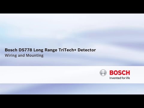 Bosch Security Long Range Detector Video