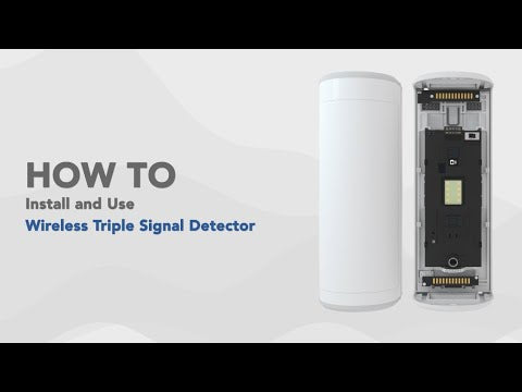 How to install Hikvision DS-PDTT15AM-LM-WB Ax Pro Wireless Outdoor Tri-Tech Detector