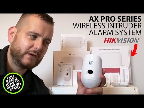 Hikvision AX Pro Wireless Intruder System: Full Range Unboxing, Set Up and Demo CTC Security
