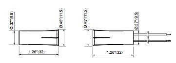 Tane Recessed Reed Switch, TAP-10-Reed Switch-CTC Security