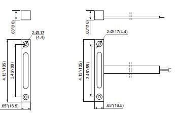 Tane Surface Mount Reed Switch, SM20WG-Reed Switch-CTC Security