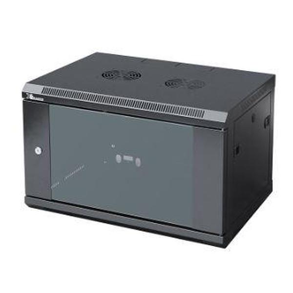 X2 Racks, 6RU Double Section Wall Mounted Cabinet, 600 (W) x 600 (D) x ...
